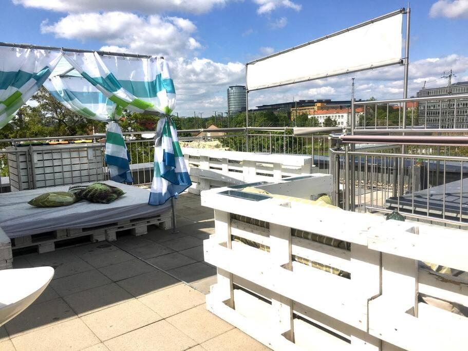 Vip Design Apartment M. Dachterrasse Dresde Extérieur photo